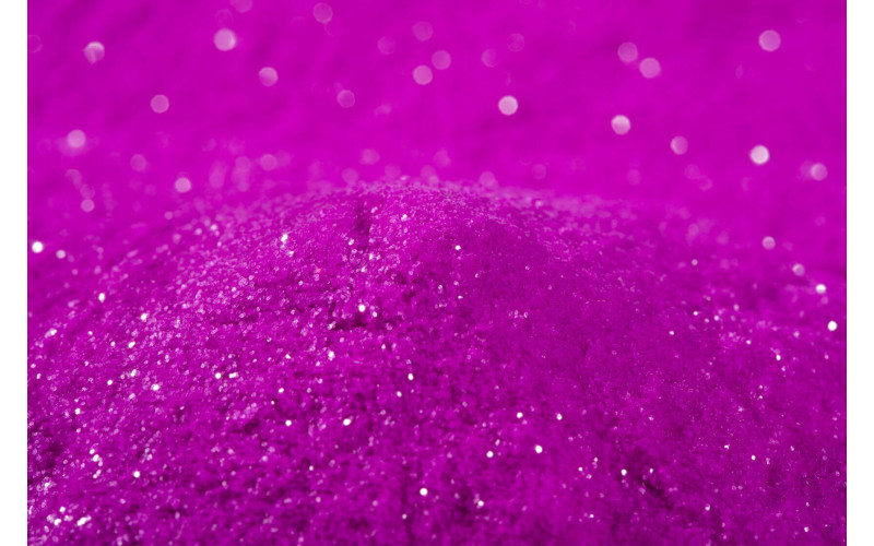 Глиттер прозрачный неоновый PN8 (фиолетовый), 500 г